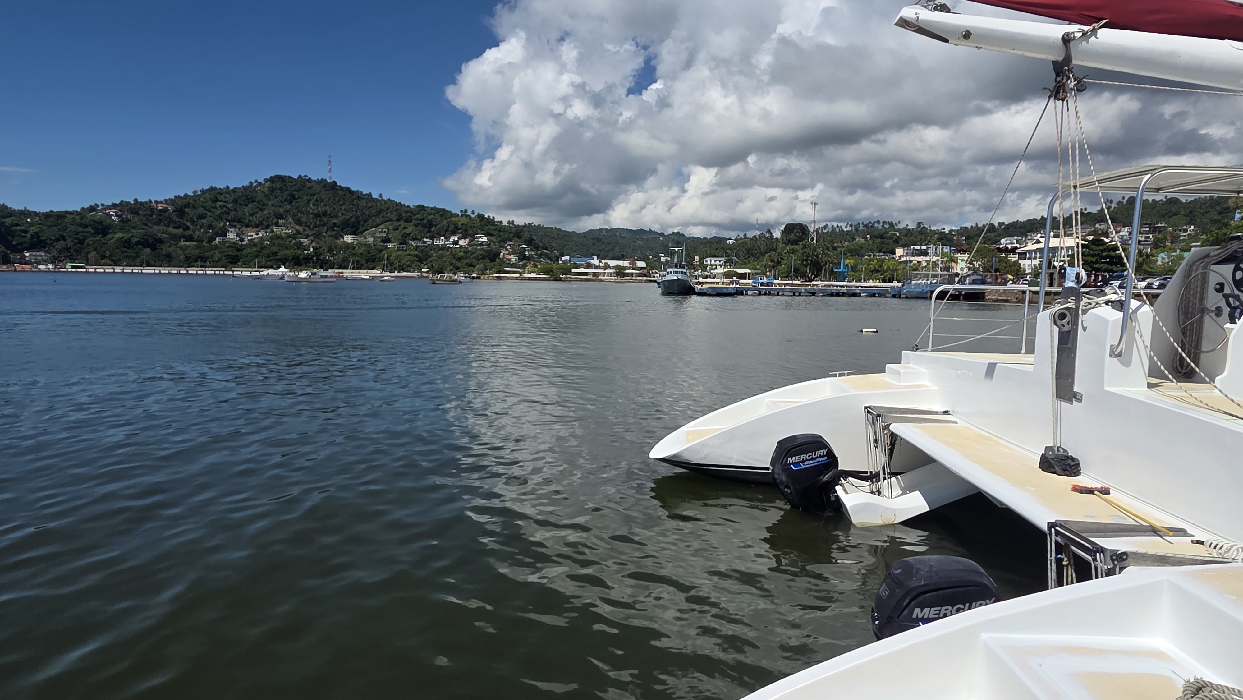 Tour dock in Samana